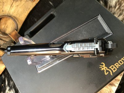 BROWNING HI POWERTANGENT SIGHT 9MM, Unfired, Cased, Slotted, Trades Welcome - Image 16 of 21