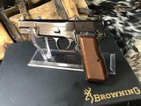 BROWNING HI POWER T SERIES TANGENT SIGHT 9MM, Unfired, Cased, Slotted, Trades Welcome - 12 of 21