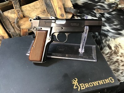 BROWNING HI POWERTANGENT SIGHT 9MM, Unfired, Cased, Slotted, Trades Welcome - Image 5 of 21