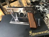 BROWNING HI POWER T SERIES TANGENT SIGHT 9MM, Unfired, Cased, Slotted, Trades Welcome - 7 of 21