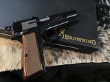 BROWNING HI POWER T SERIES TANGENT SIGHT 9MM, Unfired, Cased, Slotted, Trades Welcome - 14 of 21