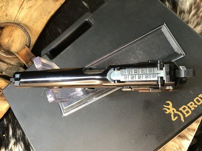 BROWNING HI POWERTANGENT SIGHT 9MM, Unfired, Cased, Slotted, Trades Welcome - Image 9 of 21