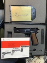 BROWNING HI POWER T SERIES TANGENT SIGHT 9MM, Unfired, Cased, Slotted, Trades Welcome - 20 of 21