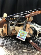 Winchester Model 12 Pigeon Grade made in New Haven CT. Gold Engraved, 99%. Trades Welcome - 18 of 25