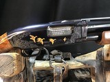 Winchester Model 12 Pigeon Grade made in New Haven CT. Gold Engraved, 99%. Trades Welcome - 2 of 25