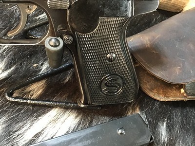 J.P. Sauer & Sons 38 H WWII German .7.65 Pisol Rig. Trades Welcome. - Image 9 of 23