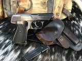 J.P. Sauer & Sons 38 H WWII German .7.65 Pisol Rig. Trades Welcome. - 3 of 23