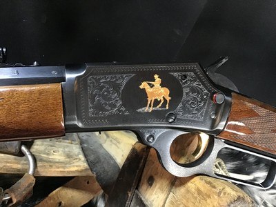 1894 Marlin Limited Edition Gold Engraved, .45 Colt, Octagon Barrel, Boxed & Unfired, Pre-Ruger, Trades Welcome.