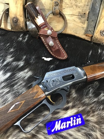 1894 Marlin Limited Edition Gold Engraved, .45 Colt, Octagon Barrel, Boxed & Unfired, Pre-Ruger, Trades Welcome. - Image 20 of 25