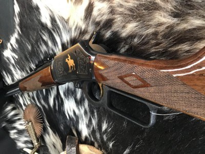 1894 Marlin Limited Edition Gold Engraved, .45 Colt, Octagon Barrel, Boxed & Unfired, Pre-Ruger, Trades Welcome. - Image 18 of 25