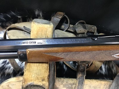 1894 Marlin Limited Edition Gold Engraved, .45 Colt, Octagon Barrel, Boxed & Unfired, Pre-Ruger, Trades Welcome. - Image 9 of 25