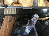 1939 Pre-WWII Colt ADJ. SIGHT NATIONAL MATCH SEMI AUTO PISTOL. Trades Welcome - 3 of 19
