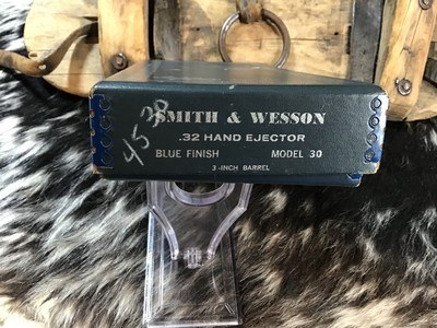 Smith & Wesson Model 30-1, The .32 Hand Ejector Revolver, .32, 6 shot, 3