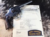 1917 Mfg. Colt New Service Royal Canadian Norwest Mounted Police .45 ColtW/Letter. Trades Welcome - 9 of 25