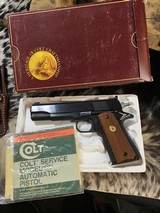 1982 Colt Service Ace, Floating Chamber, Excellent Condition, Boxed.Trades Welcome.