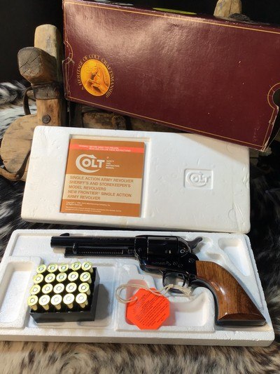 1990 Mfg. Colt SAA , Blued, 5 1/2”, .45 Colt, Boxed & Unfired Since Factory,Trades Welcome - Image 8 of 23