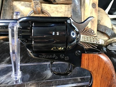 1990 Mfg. Colt SAA , Blued, 5 1/2”, .45 Colt, Boxed & Unfired Since Factory,Trades Welcome - Image 4 of 23