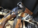 Krieghoff Crown Grade Blued K80, Katie Mau Engraved, Unfired, Cased, 30”, Trades Welcome - 15 of 25
