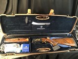 Krieghoff Crown Grade Blued K80, Katie Mau Engraved, Unfired, Cased, 30”, Trades Welcome - 20 of 25