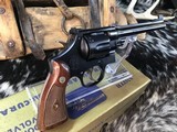 1950 Smith & Wesson The .38/44 Outdoorsman, Pre-23, Gold Box, 6.5” Pinned Barrel, As New, Trades Welcome. - 15 of 25