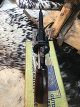 1950 Smith & Wesson The .38/44 Outdoorsman, Pre-23, Gold Box, 6.5” Pinned Barrel, As New, Trades Welcome. - 14 of 25