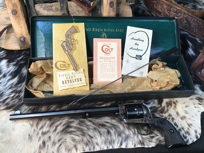 1957 Colt Buntline Special .45 SAA, Boxed & Unfired, Gorgeous 2ND Gen Original. Trades Welcome - Image 2 of 25
