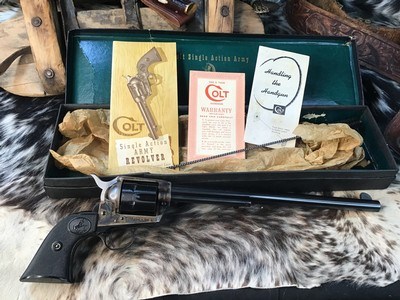 1957 Colt Buntline Special .45 SAA, Boxed & Unfired, Gorgeous 2ND Gen Original. Trades Welcome - Image 10 of 25