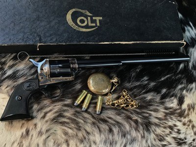 1957 Colt Buntline Special .45 SAA, Boxed & Unfired, Gorgeous 2ND Gen Original. Trades Welcome - Image 24 of 25