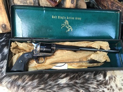 1957 Colt Buntline Special .45 SAA, Boxed & Unfired, Gorgeous 2ND Gen Original. Trades Welcome