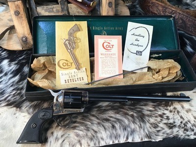 1957 Colt Buntline Special .45 SAA, Boxed & Unfired, Gorgeous 2ND Gen Original. Trades Welcome - Image 6 of 25