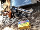 Smith & Wesson model 34 Kit Gun, 4”, .22 LR Classic, Boxed, Trades Welcome - 14 of 24