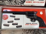 1970 Mfg. Colt SAA 2ND Gen. Stagecoach Box, 7.5” , .45, Unturned Gem. Trades Welcome - 8 of 19