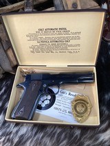 1947 Colt Government Model 1911, .45 ACP. Colt Letter, California Shipped, Boxed. Trades Welcome - 19 of 20