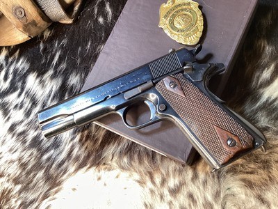 1947 Colt Government Model 1911, .45 ACP. Colt Letter, California Shipped, Boxed. Trades Welcome - Image 5 of 20