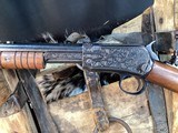 1912 Mfg. Winchester Model 1906, Pump, .22SLLR., Hand Engraved, Lyman Sight. Trades Welcome. - 7 of 22