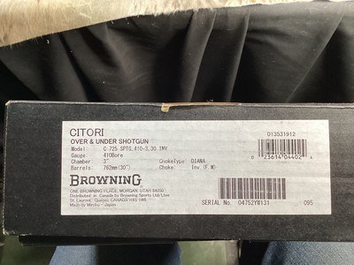 Browning 725 Sporting .410 Ga. LNIB, 30”, W/Chokes, Gorgeous. Trades Welcome. - Image 3 of 25