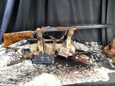 CSMC CHRISTIAN HUNTER SIDELOCK .20 Ga. Fantasy Dragon Engraved, 28”, Beautiful.Trades Welcome