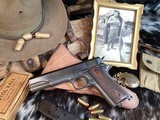 1914Mfg. Colt 1911, Magor Walter G Penfield inspected, US Property Marked, WWI Survivor. Trades Welcome - 2 of 25