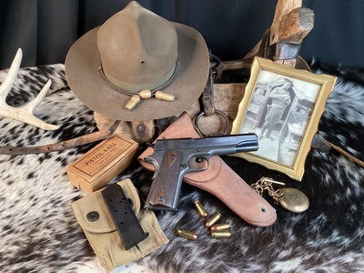 1914Mfg. Colt 1911, Magor Walter G Penfield inspected, US Property Marked, WWI Survivor. Trades Welcome