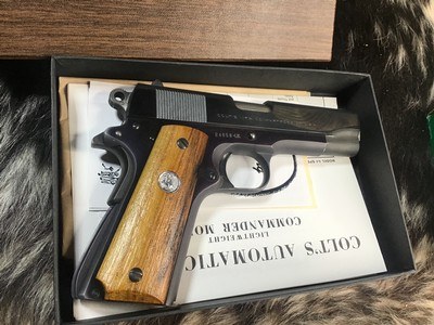 1952 Mfg. Colt Lightweight Commander , .38 Super,Excellent 98% Gun, Boxed, Trades Welcome.