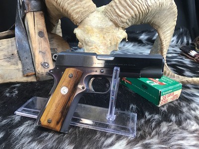 1952 Mfg. Colt Lightweight Commander , .38 Super,Excellent 98% Gun, Boxed, Trades Welcome. - Image 9 of 24