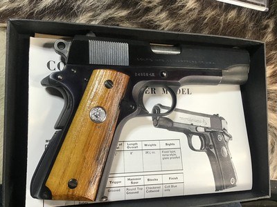 1952 Mfg. Colt Lightweight Commander , .38 Super,Excellent 98% Gun, Boxed, Trades Welcome. - Image 23 of 24