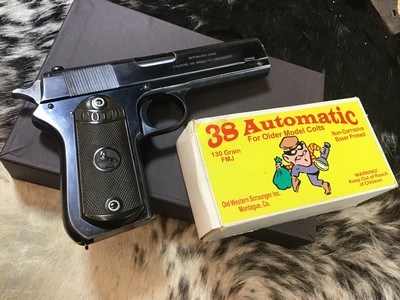 1920 Mfg. Colt 1903 Pocket Hammer Pistol .38 Auto, ExcellentCond. 4.5” Barrel, Boxed. Trades Welcome - Image 15 of 19