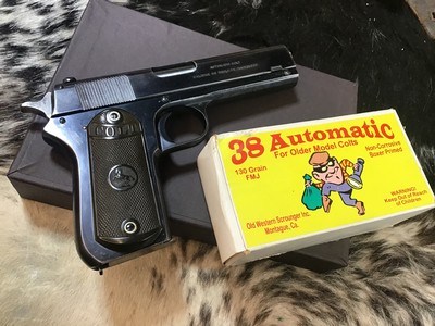 1920 Mfg. Colt 1903 Pocket Hammer Pistol .38 Auto, ExcellentCond. 4.5” Barrel, Boxed. Trades Welcome - Image 9 of 19