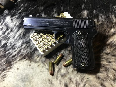 1920 Mfg. Colt 1903 Pocket Hammer Pistol .38 Auto, ExcellentCond. 4.5” Barrel, Boxed. Trades Welcome - Image 16 of 19