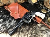 Smith & Wesson 1917 .45 ACP Revolver, US Property Marked, Mother of Pearl Grips. Trades Welcome - 5 of 15