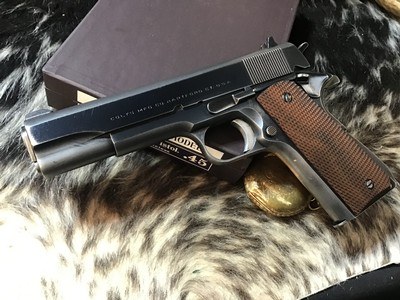 1947 Colt Government Model 1911, .45 ACP , Original Finish, Boxed, Trades Welcome - Image 8 of 25