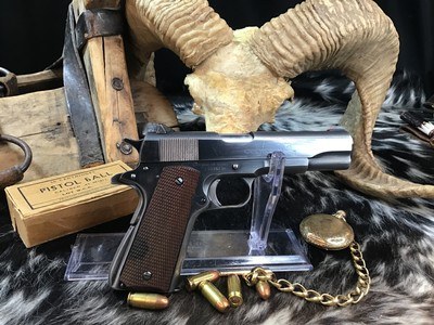 1947 Colt Government Model 1911, .45 ACP , Original Finish, Boxed, Trades Welcome - Image 19 of 25