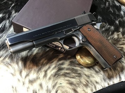 1947 Colt Government Model 1911, .45 ACP , Original Finish, Boxed, Trades Welcome - Image 10 of 25
