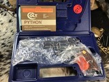 Rare 1989 Colt Python 2.5” Bright Stainless Finish, Boxed & Unfired, .357 Magnum. Trades Welcome - 2 of 24